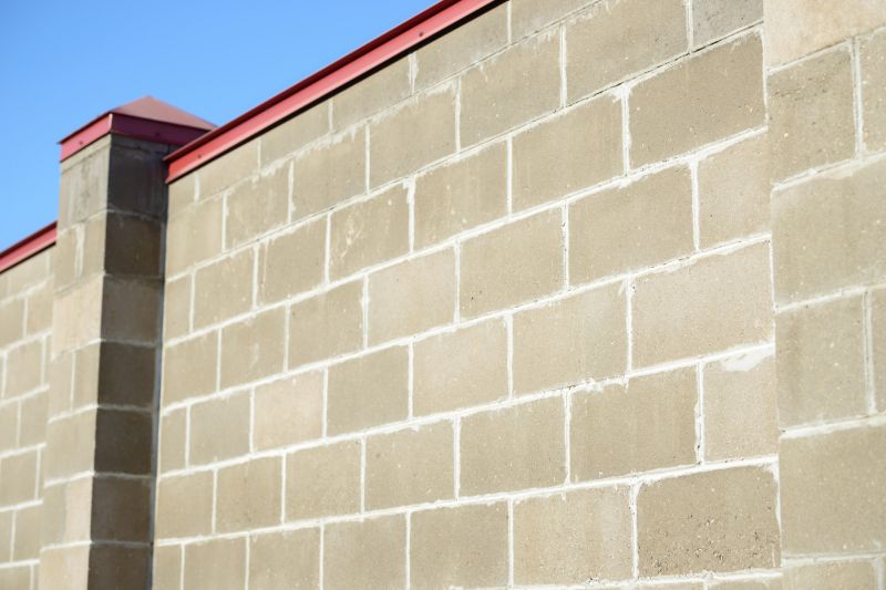 Brick Fence Installation in Worcester, MA