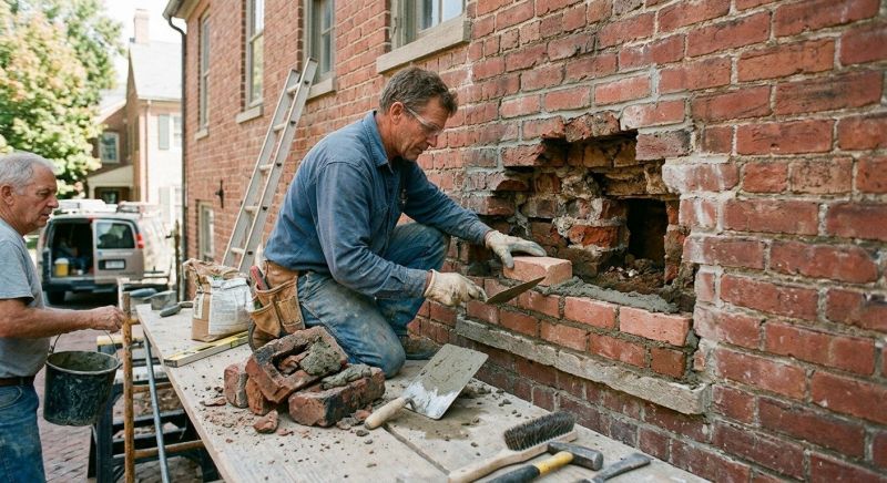 Brick Replacement Service in Boston, MA