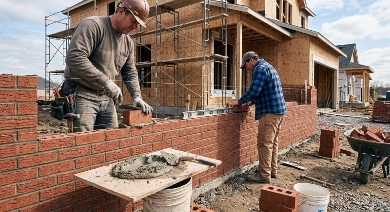 Brick Wall Installation in Boston, MA